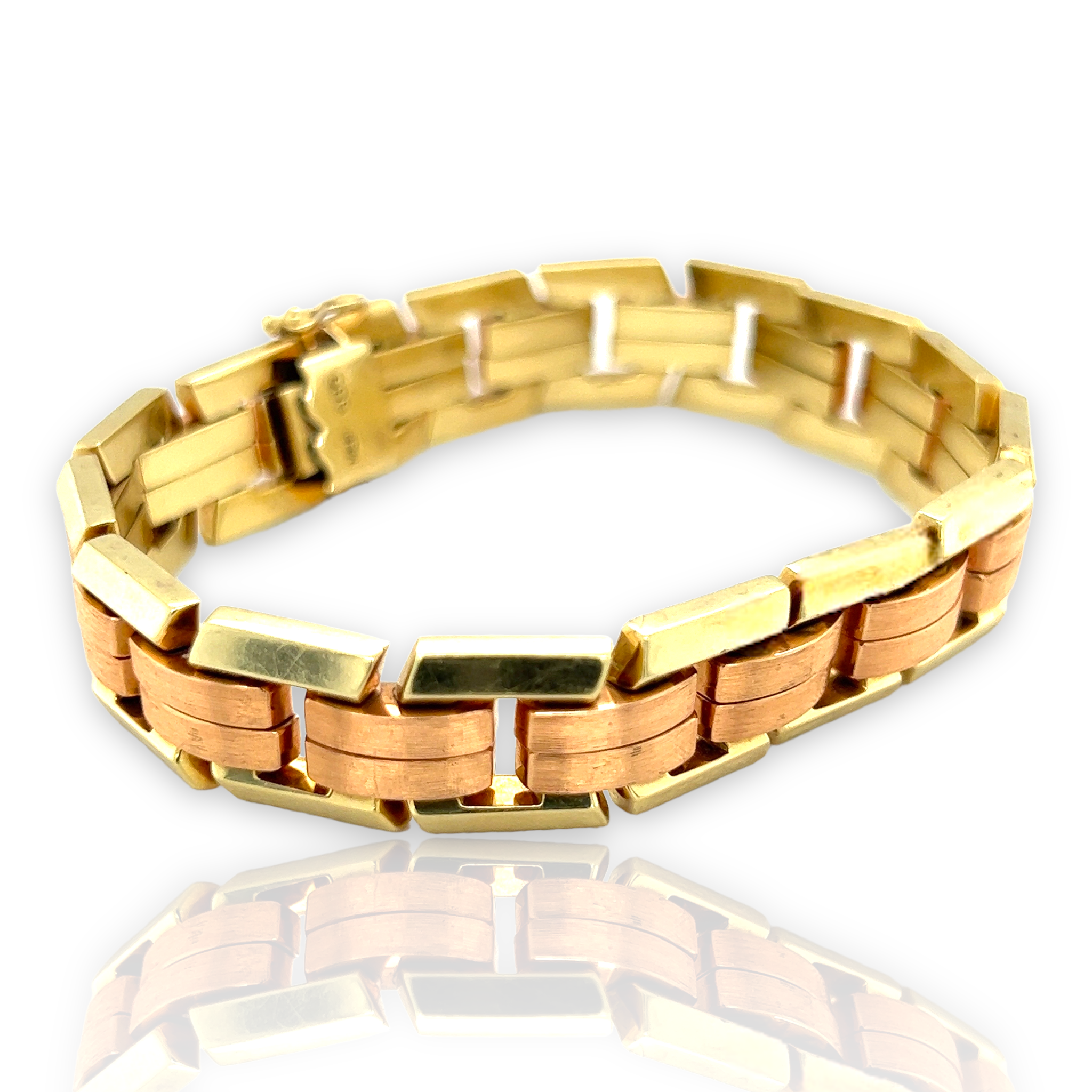 Yellow & Rose Gold Bracelet, 14ct - Wildsmith Jewellery Bracelets & Bangles