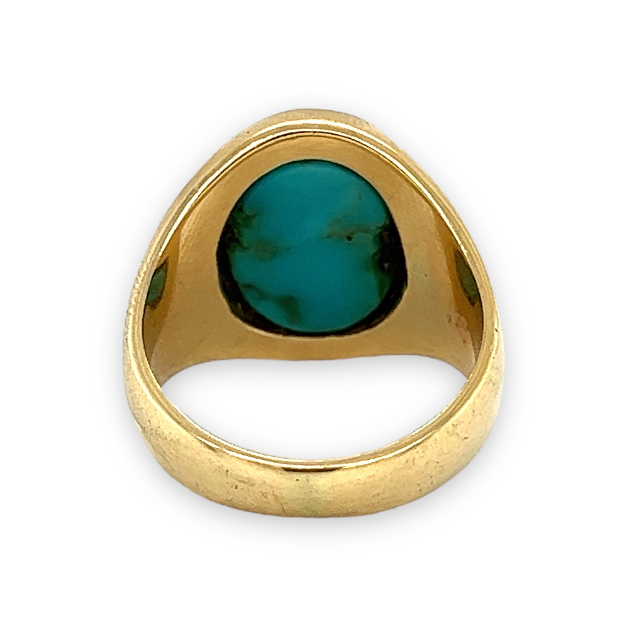 Gold & Turquoise Ring - Wildsmith Jewellery Rings