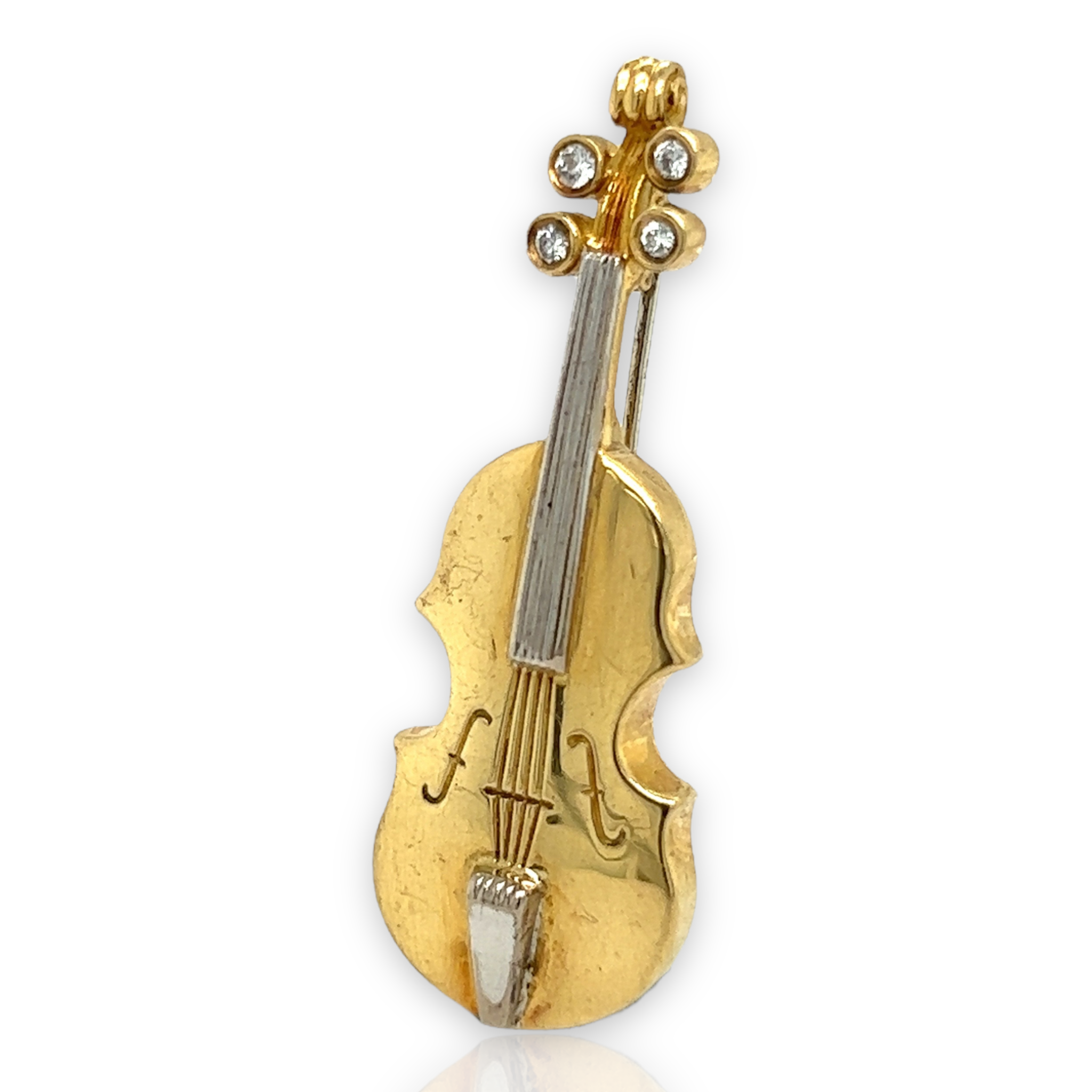 Violin brooch cheap