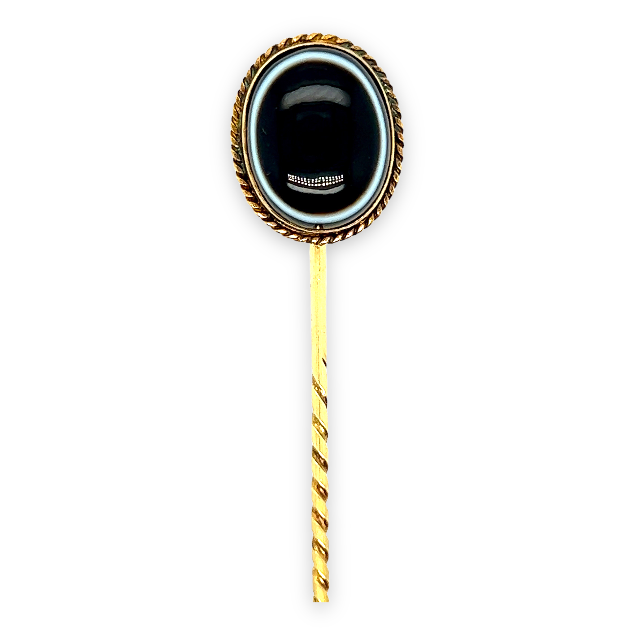 Antique Agate Stickpin - Wildsmith Jewellery Stickpins