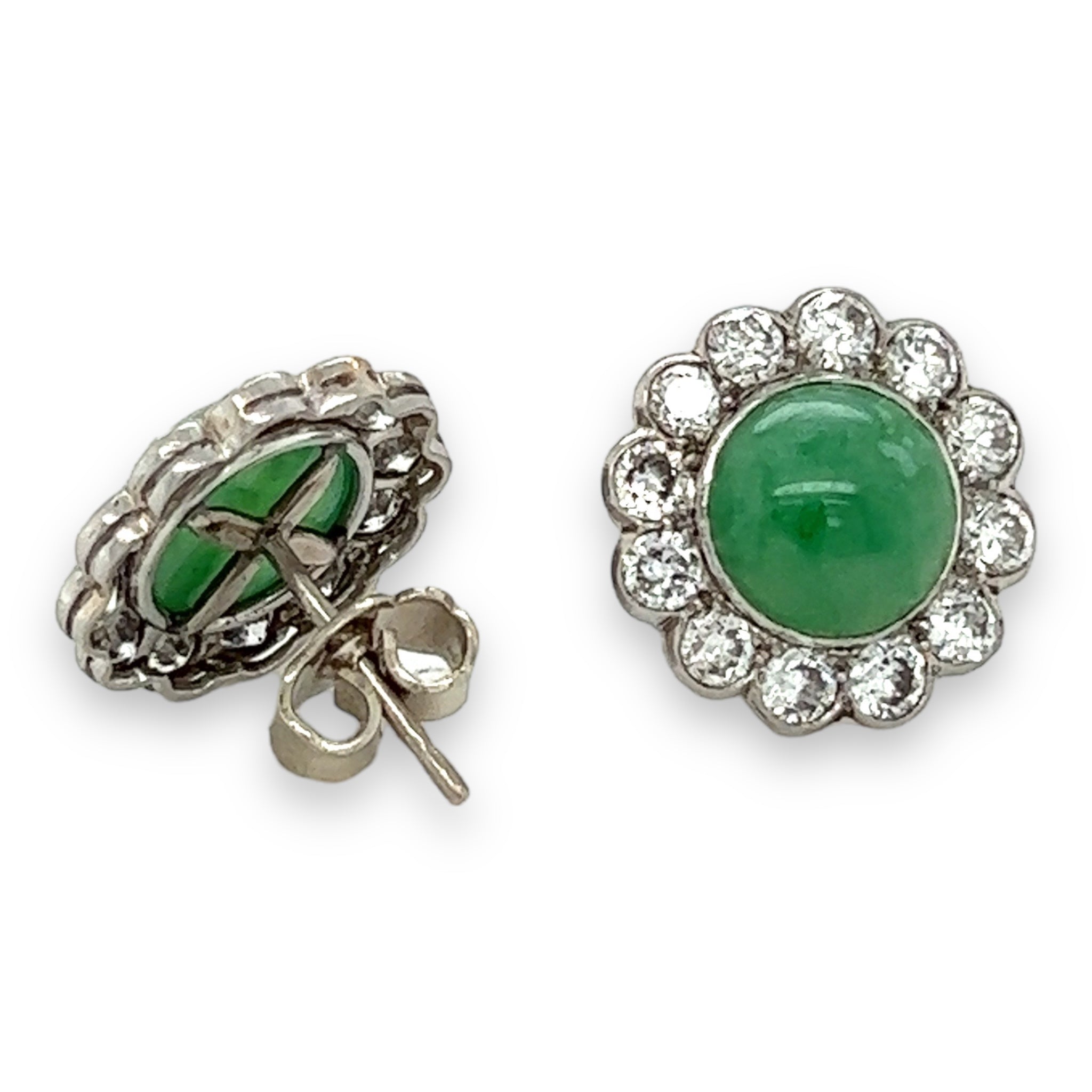 Emerald & Jade 2024 Cluster Earrings