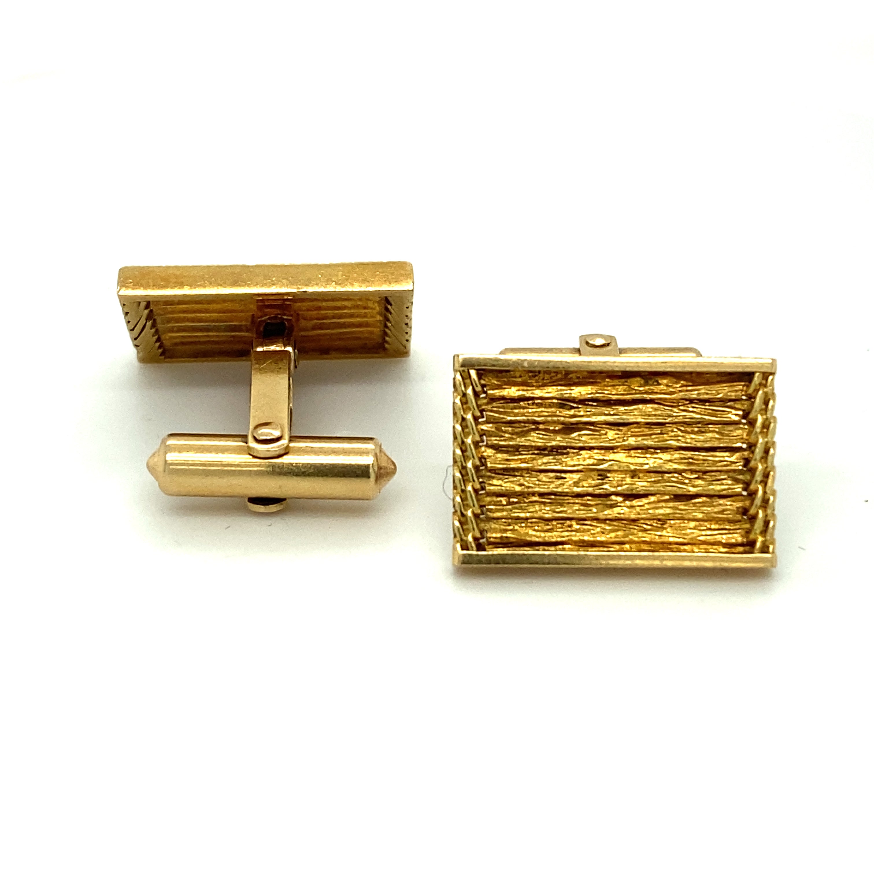 14ct Gold Cufflinks - Wildsmith Jewellery Cufflinks