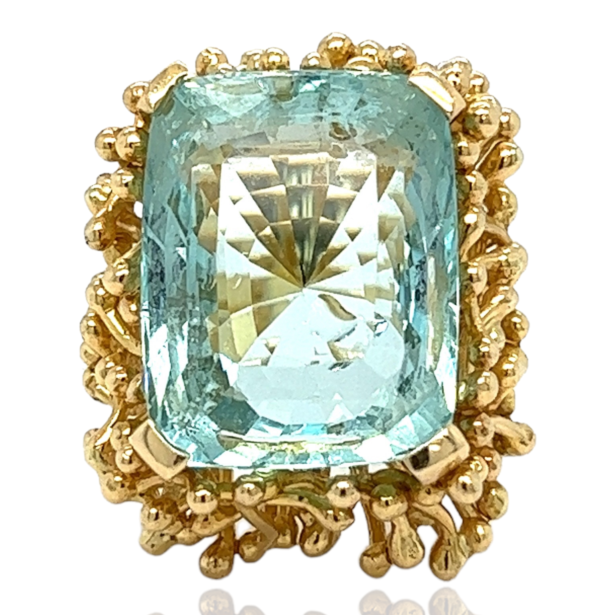 Alan Martin Gard Aquamarine Ring - Wildsmith Jewellery Rings