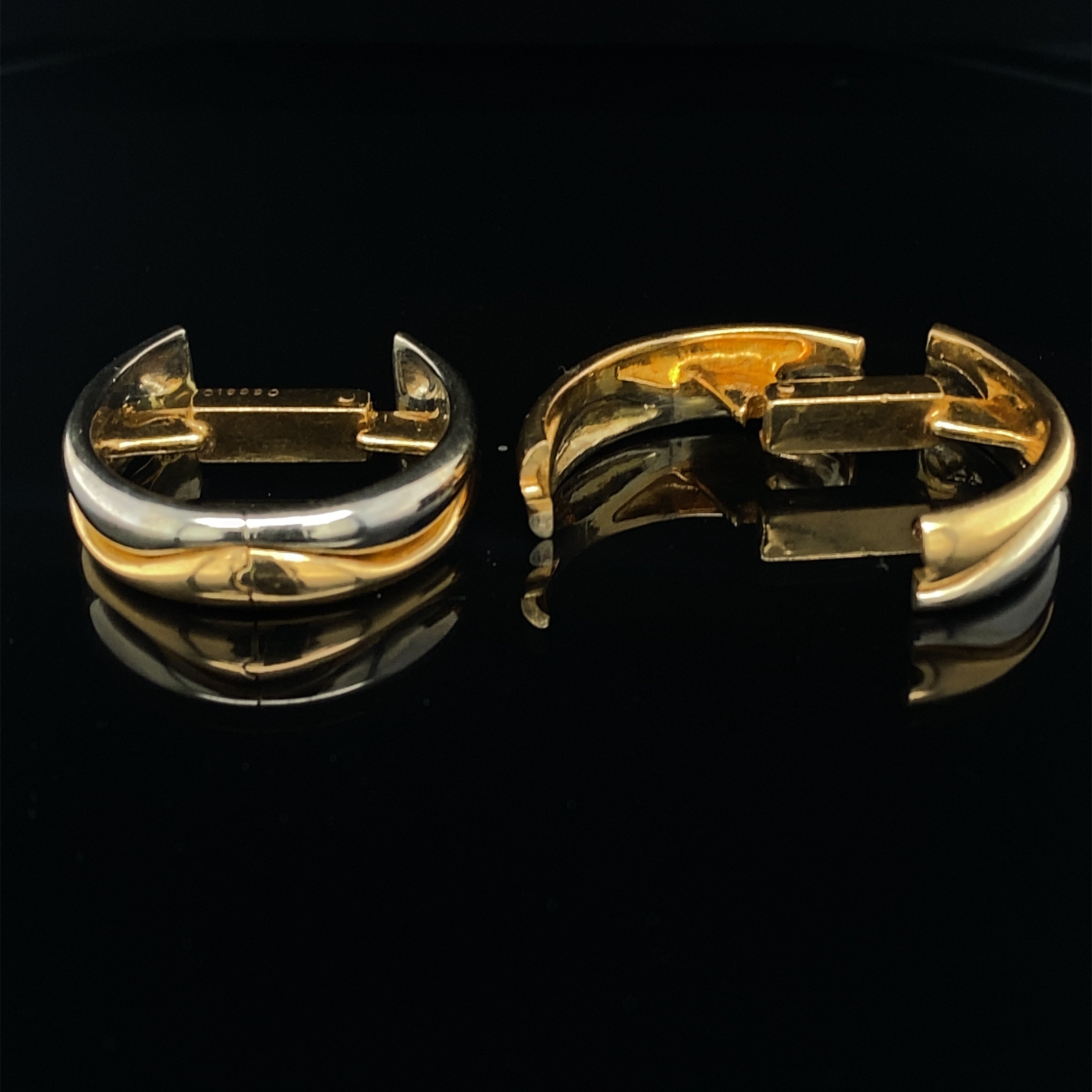 18ct Gold Cufflinks, Cartier Paris - Wildsmith Jewellery Cufflinks